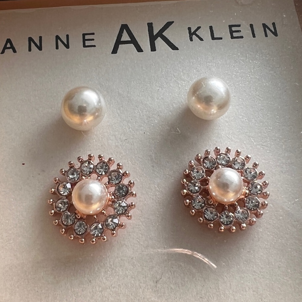 Anne Klein Earring Set
